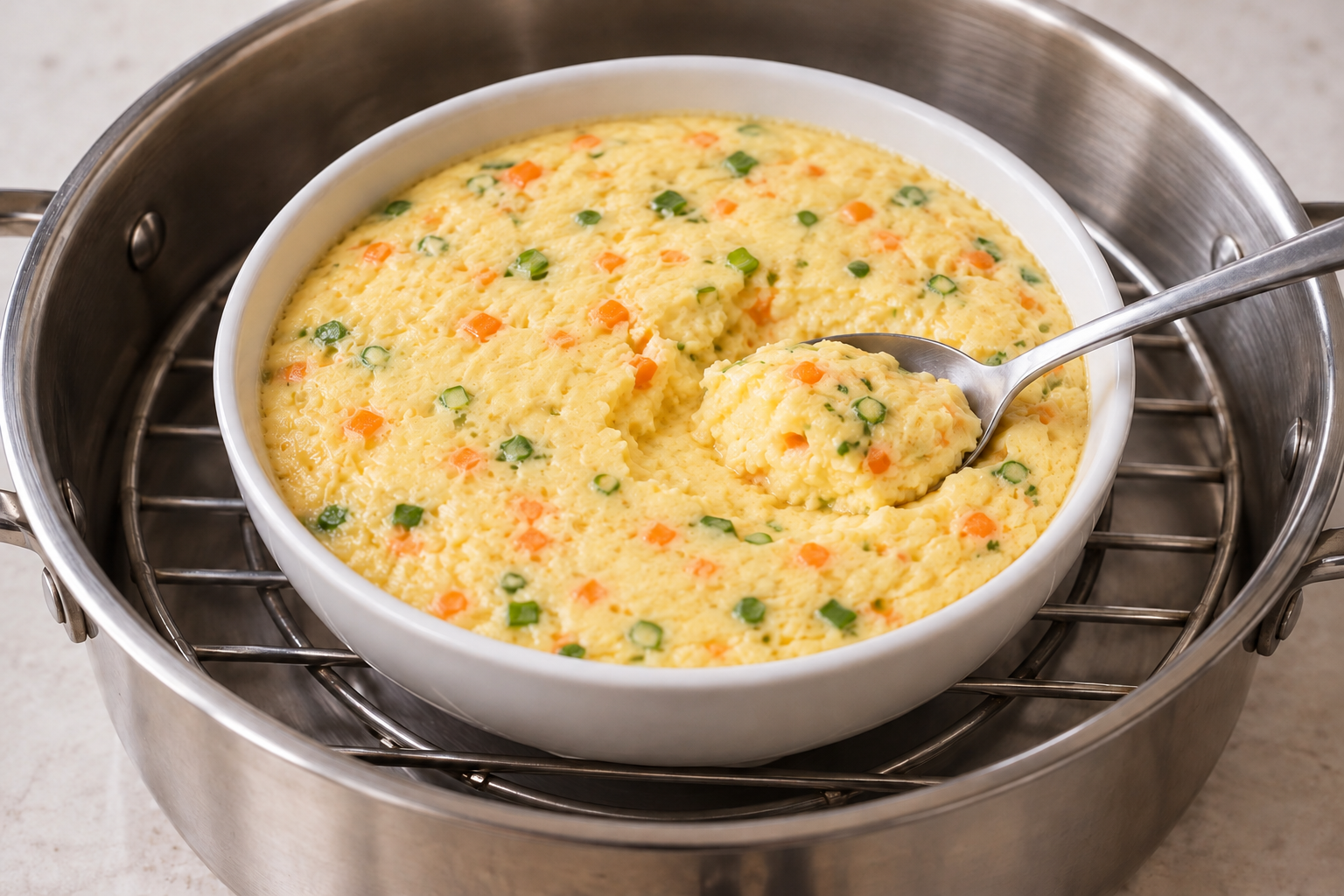 Korean Steamed Eggs (Gyeran Jjim)
