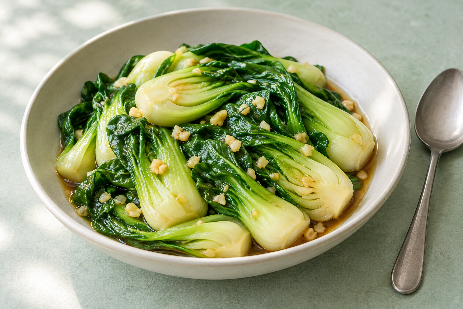 Garlic Bok Choy